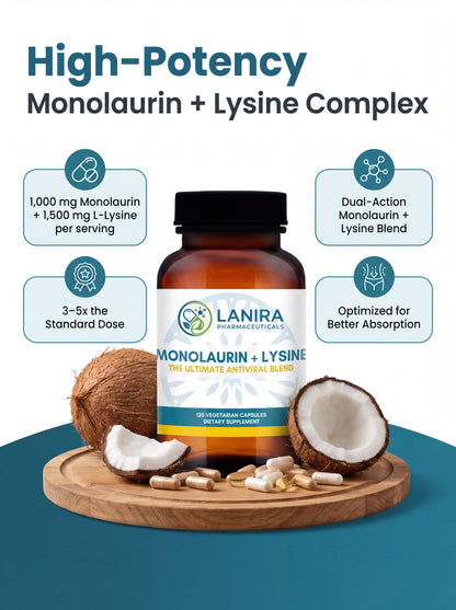 Monolaurin + Lysine Antiviral Complex