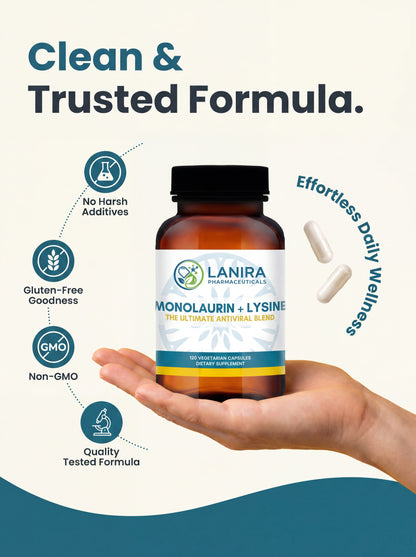 Monolaurin + Lysine Antiviral Complex